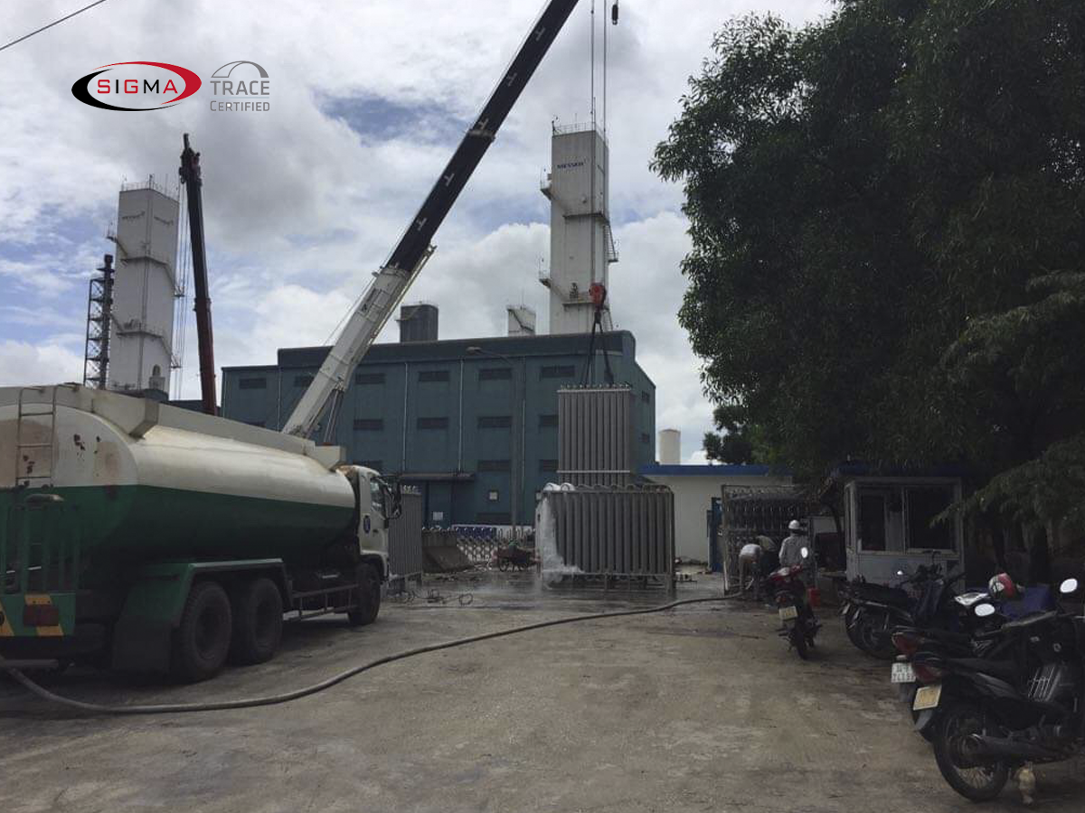 Dự án bồn chứa khí công nghiệp Sigma 9